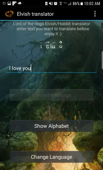 So übersetzen Sie Elbisch online