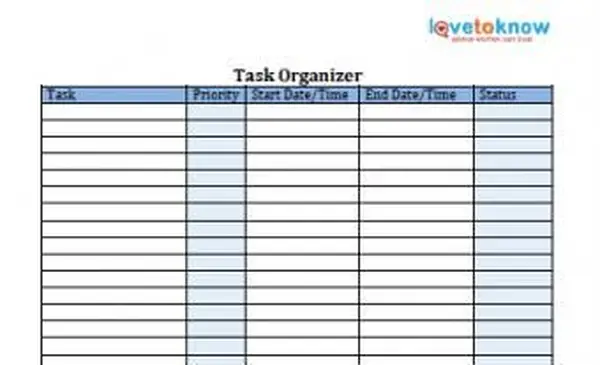 מארגן משימות