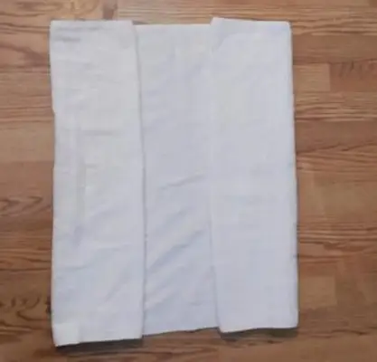 Handtuch Elefant Schritt 1