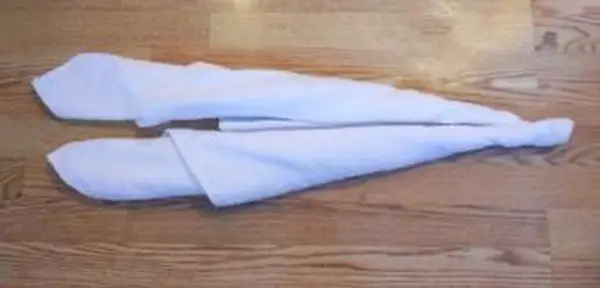 Handtuchschwan Schritt 2