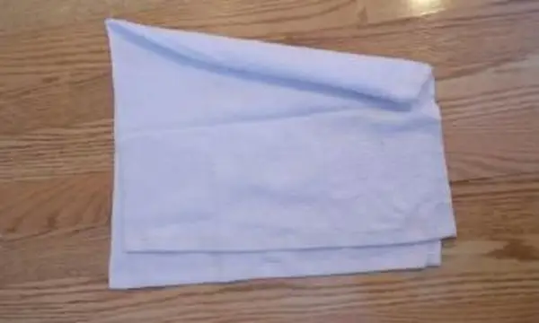 Handtuch Katze Schritt 3