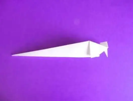 krok 5 jednorožec origami