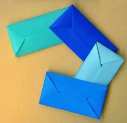 Ľahká obálka Origami