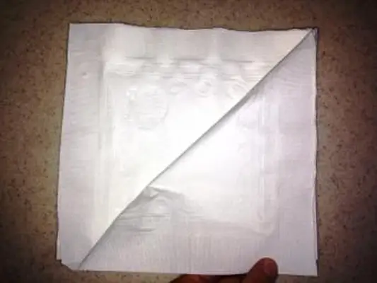 Składana serwetka Rosebud