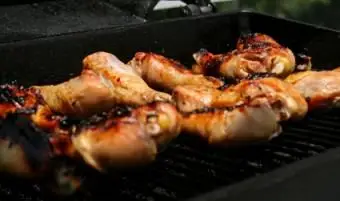 רגל כבש בגריל