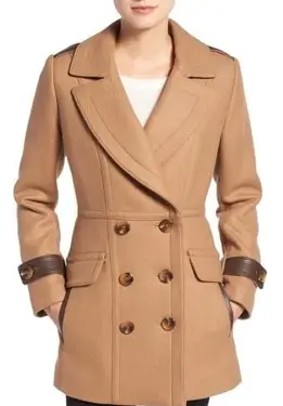 Caban Trina Turk Chloe en mélange de laine