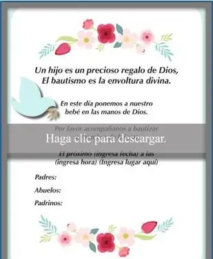 הזמנת טבילת מתנה