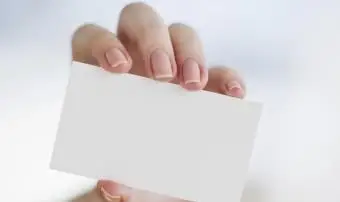 Tailles des cartes de visite