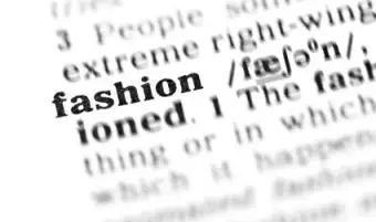 הגדרת אופנה