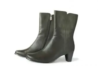 Stivali con cerniera