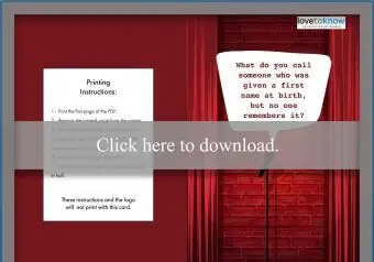 Cartão de piada da mãe