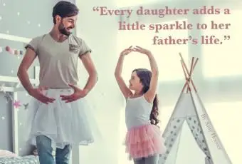 Citation spéciale papa et fille