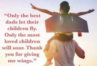 Citation inspirante de papa