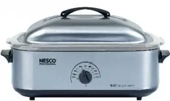 Four à rôtir en acier inoxydable de 18 pintes Nesco