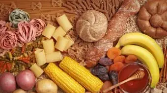 고 탄수화물 식품 목록