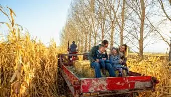 rodinná senovka na deň vďakyvzdania