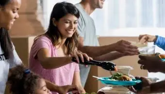 dobrovoľník na poďakovanie