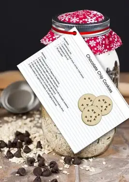 Recettes pour Cookie Mix dans un bocal