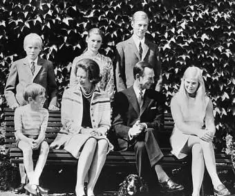 Grand Ducal 부부 (벨기에의 Jean and Princess Joséphine Charlotte)