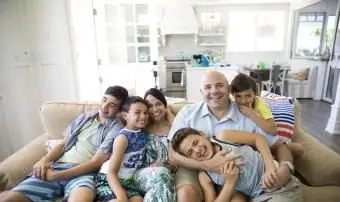 Definição de uma família mesclada