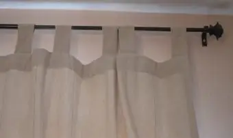 Comment faire des rideaux à onglets