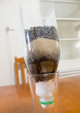 Filtro de agua casero