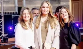 Princesa Ariane da Holanda, Princesa Amália da Holanda e Princesa Alexia da Holanda