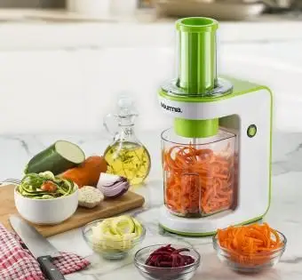 Recenzja elektrycznego spiralizatora Gourmia