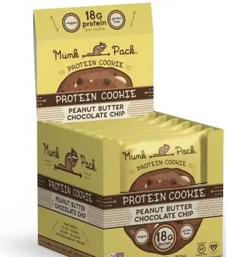 ムンクパック-ピーナッツバターチョコレートチップ-プロテインクッキー