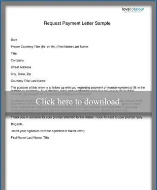 בקש מכתב תשלום