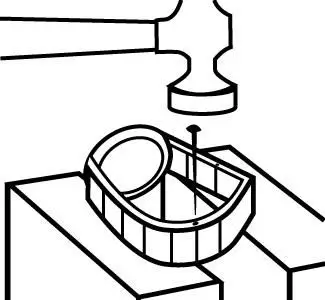 Ako nastaviť kovové pásmo hodiniek 2