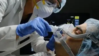 אדם בחווית מוות כמעט