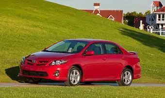 Plán údržby Toyota Corolla