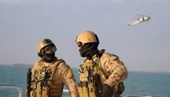 SEALS a bordo de um barco