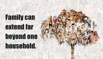 L'arcobaleno rifletteva le mani umane