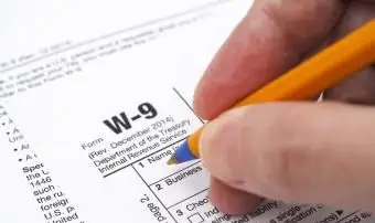 O que é um formulário fiscal W-9?