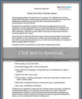 Obchodné neformálne pravidlá obliekania