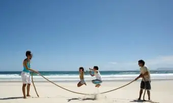 40 lustige Outdoor-Familienspiele