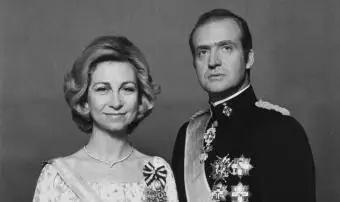 소피아 여왕과 후안 카를로스 왕