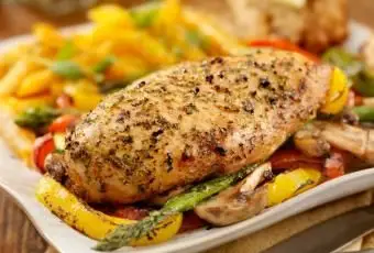 Poitrines de poulet au citron