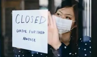 Vlastník malého podniku ovplyvnený COVID-19