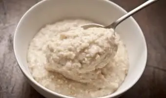 Receta de gachas de avena