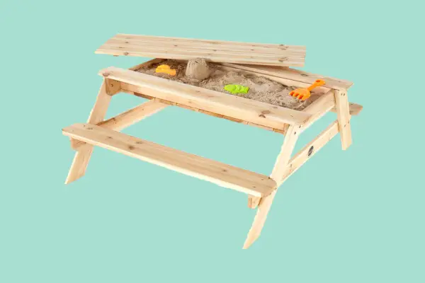 Plum Sand and Picnic Table - Verdantvows