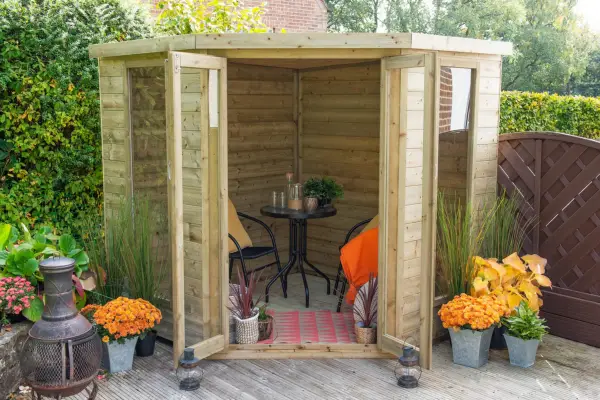 Arlington Premium Corner Summerhouse - Verdantvows