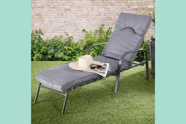 Monaco Padded Sunlounger - Verdantvows