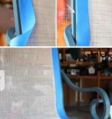 Nastratura dei sedili con imbracatura in rete