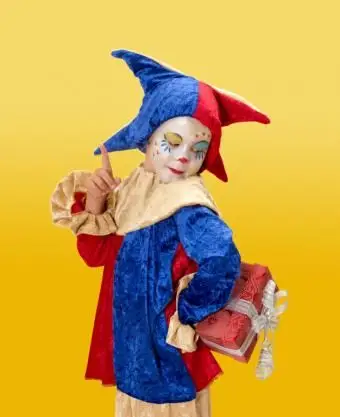 광대 얼굴 페인트