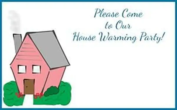 집들이 파티 초대장