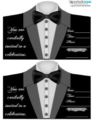 블랙 타이 초대