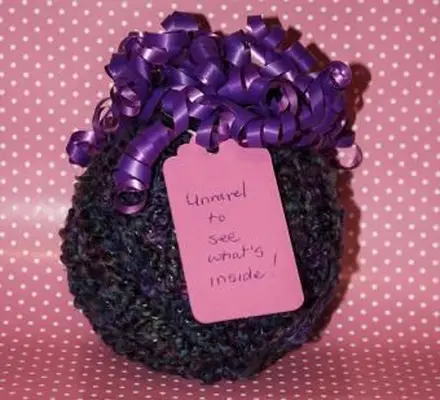 embrulho de fio para presente